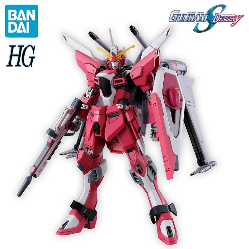 Bandai Mobile Suit Gundam Seed Freedom Hg 1/144 Infinite Justice Gundam Ii Assembly Model Anime Action Figures Collection Toy