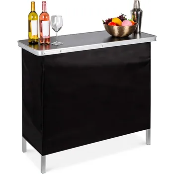 Portable Pop-Up Bar Table 1