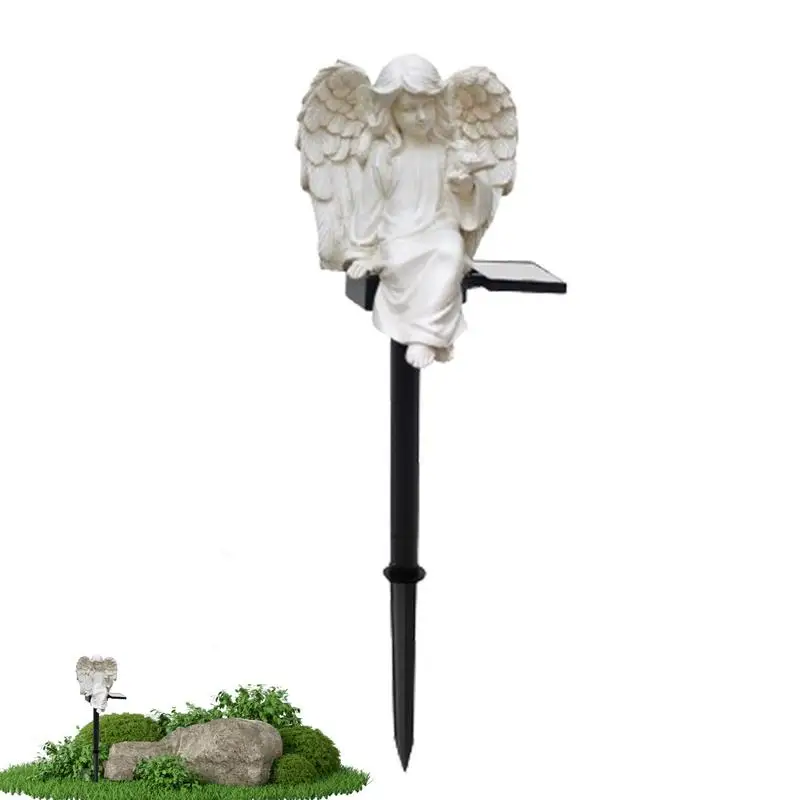 

Angel Stake Lights Solar Lawn Lights Angel Solar Outdoor Lawn Lamp Solar Stake Light Solar Angel Lights Outdoor Waterproof Decor