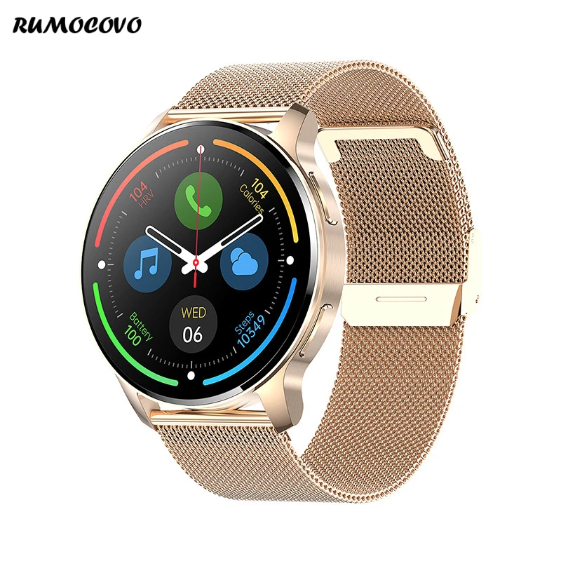 

RUMOCOVO® Smart Watch Bluetooth Calling 1.32inch Screen Health Monitoring AI Voice Men Women Sports Fitness Tracker Smartwatch