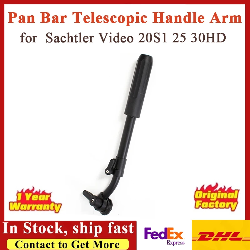 Pan Bar Plus Telescopic Pan Arm Bar Handle for Sachtler Video 20S1 25