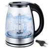 1.8L Electric Kettle Blue-light Stainless Steel Coffee Maker Auto Shut-Off 220V Intelligent Water Kettle Home Appliances 1