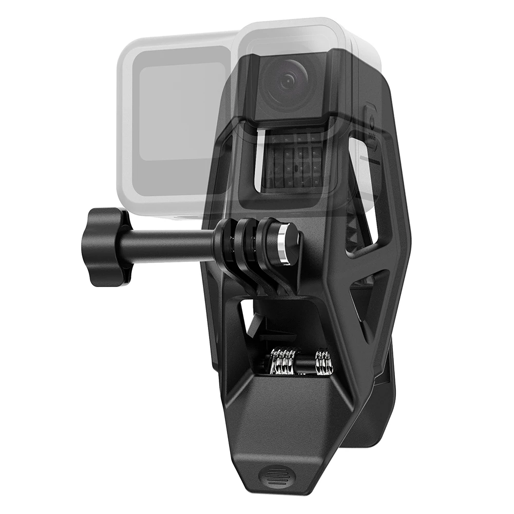 Gripper Mount Motorcycle Helmet Chin Bracket Sport Camera Clip for GoPro 13 12 11 10 9 8 for Insta 360 X5 X4 Accessories