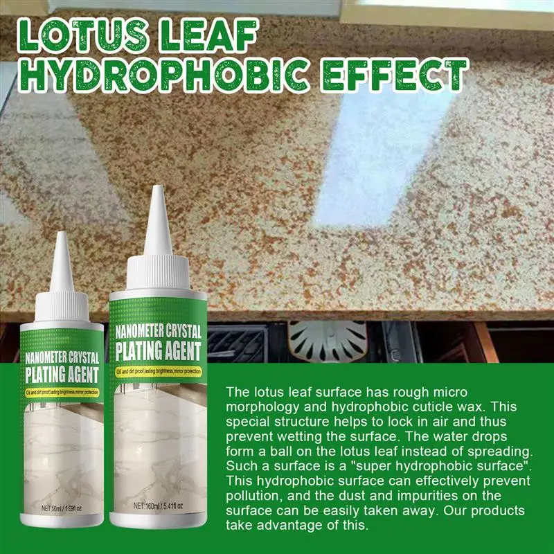 Nano Crystal Plating Agent Marble Polishing Nano Crystal Liquid To Repair Brightening Tiles Restoration Agent Coating Spray