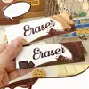 Multi Layer Tearable Eraser Chocolate Cookies Rubber Eraser for Pencils Creative Stationery Office School Student Supplies F642 5