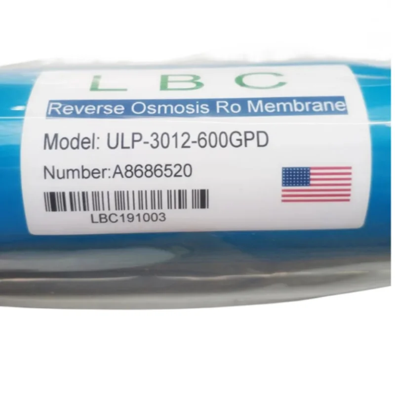 2pcs USA 600 gpd reverse osmosis filter ULP 3012-600 gpd ultrafiltration membrane reverse osmosis membrane ro water filter cartr Water Filter Ro Reverse Osmosis Restrictor
