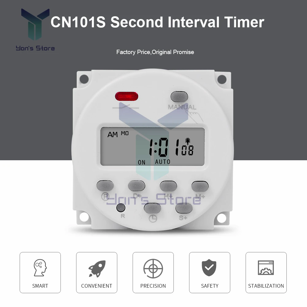Cn101s Second Interval Timer 5v Timer Switch Control Programmable