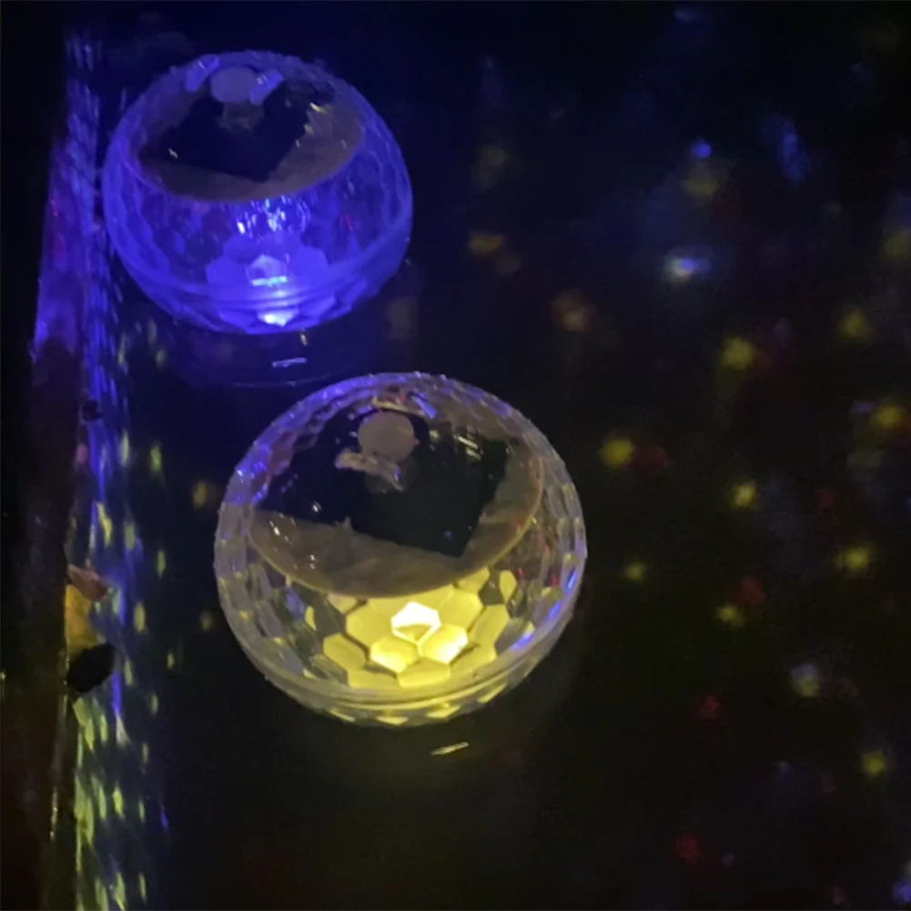 Solar Powered Pond Floating Light LED Swimming Pool Lamp IP66 Waterproof Water Drift Lamp Fountain Garden Decoration