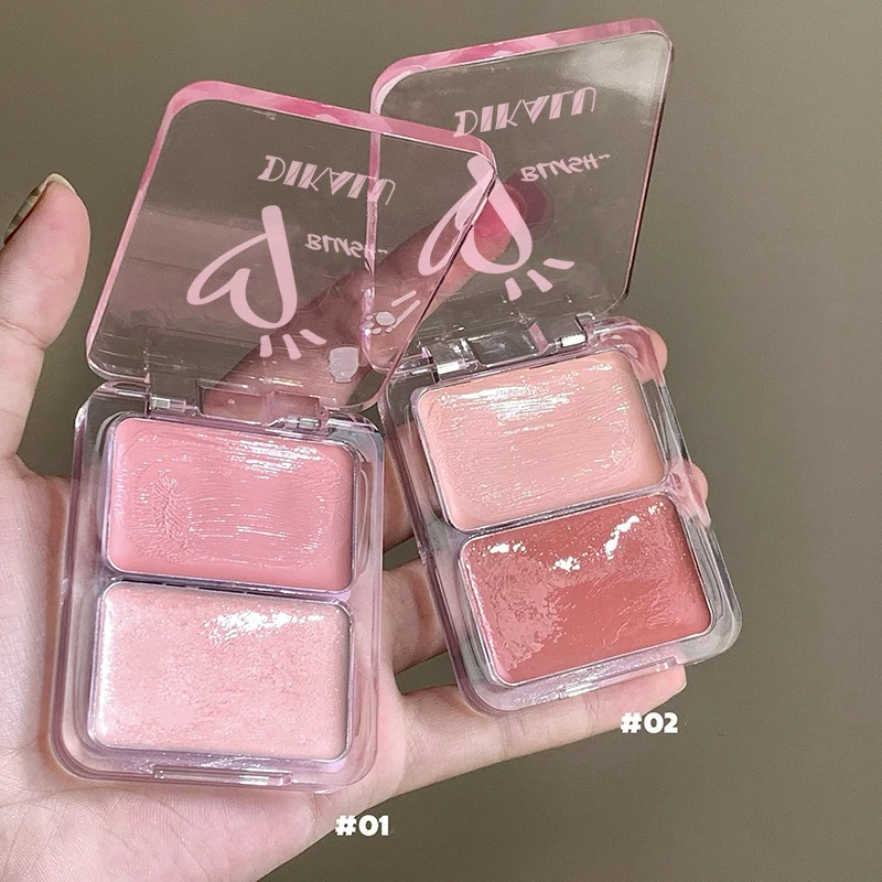 Water Light Peach Cream Blush Milk Pink Cream Natural Cheek Tint Brighten Waterproof Face Contouring Orange Blush Palette Makeup facial blusher blush cream cream blusher