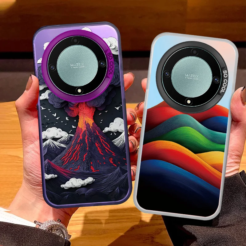 Snow Mountain Bumper Smartphone Case - Enhanced Protective Cover with Fun Design