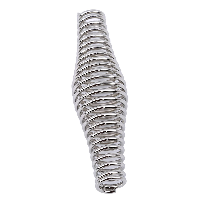 BBQ Heavy Duty Steel Spring Handle Barbecue Elasticity Steel Roll Smoker Grill Stove Pit Spring Camping Barbecue Accessories