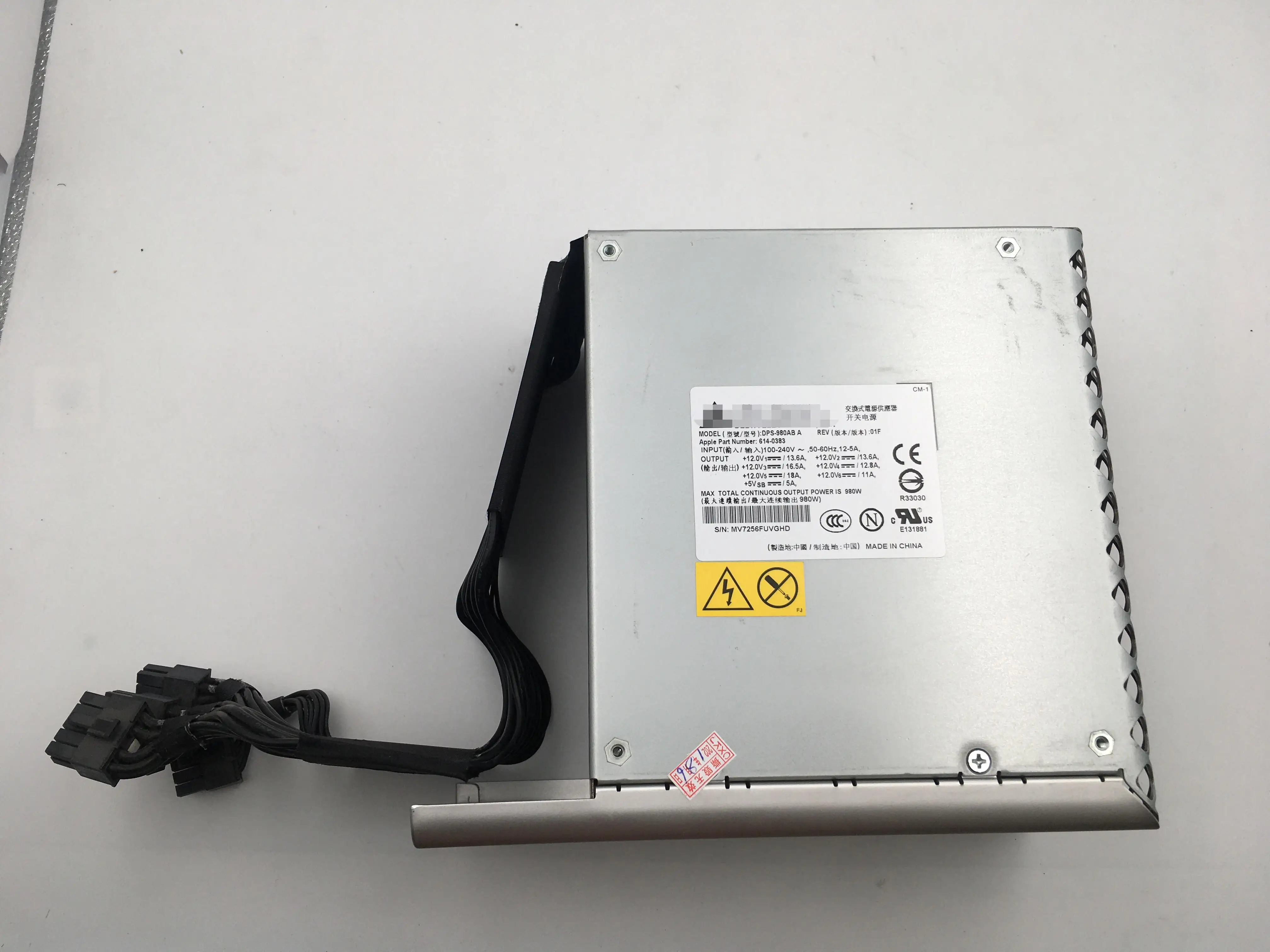 

DPS-980AB A для блока питания рабочей станции Apple MacPro 980W