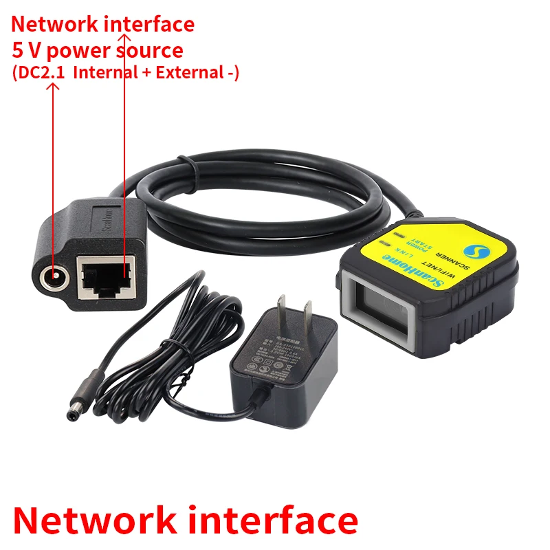 thumbnail image 1 of Lector de código de barras integrado Lector de código de barras Lector de código de barras fijo Módulo de motor de código montado USB 1D/2D QR PDF417Code ScanSH-400, 1 of 5