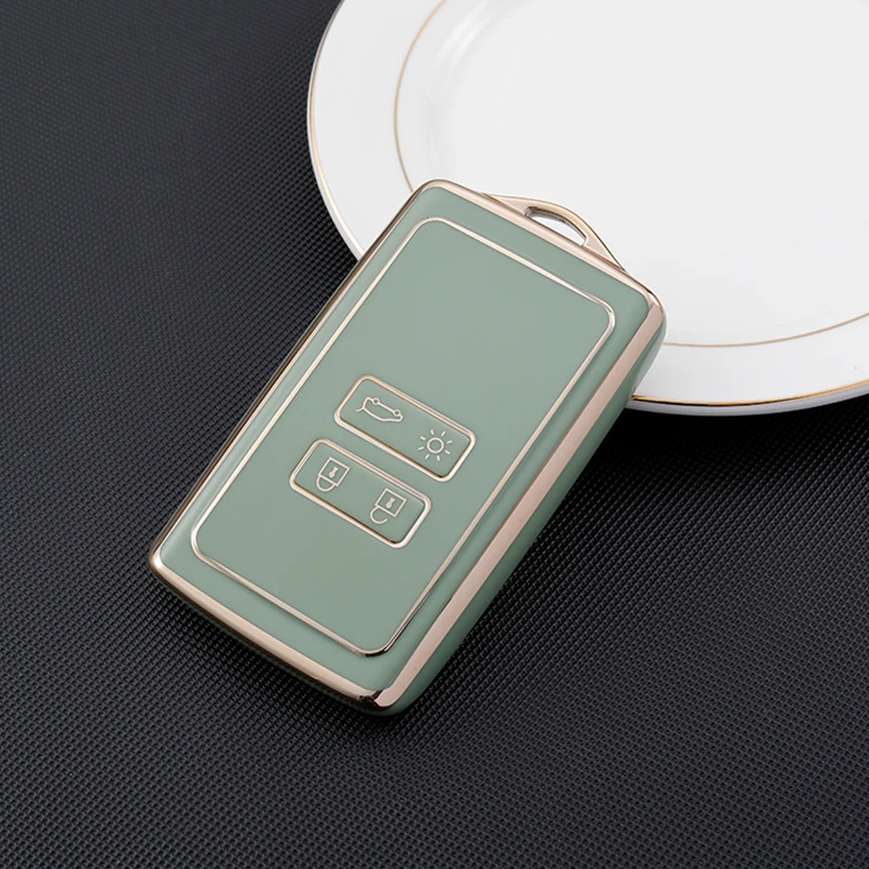 Car Key Cover Case Keychain For Renault Koleos Kadjar Captur Megane Talisman Espace Clio Zoe Scenic 4 Arkana Dacia Sandero Key Case Key Case Cover
