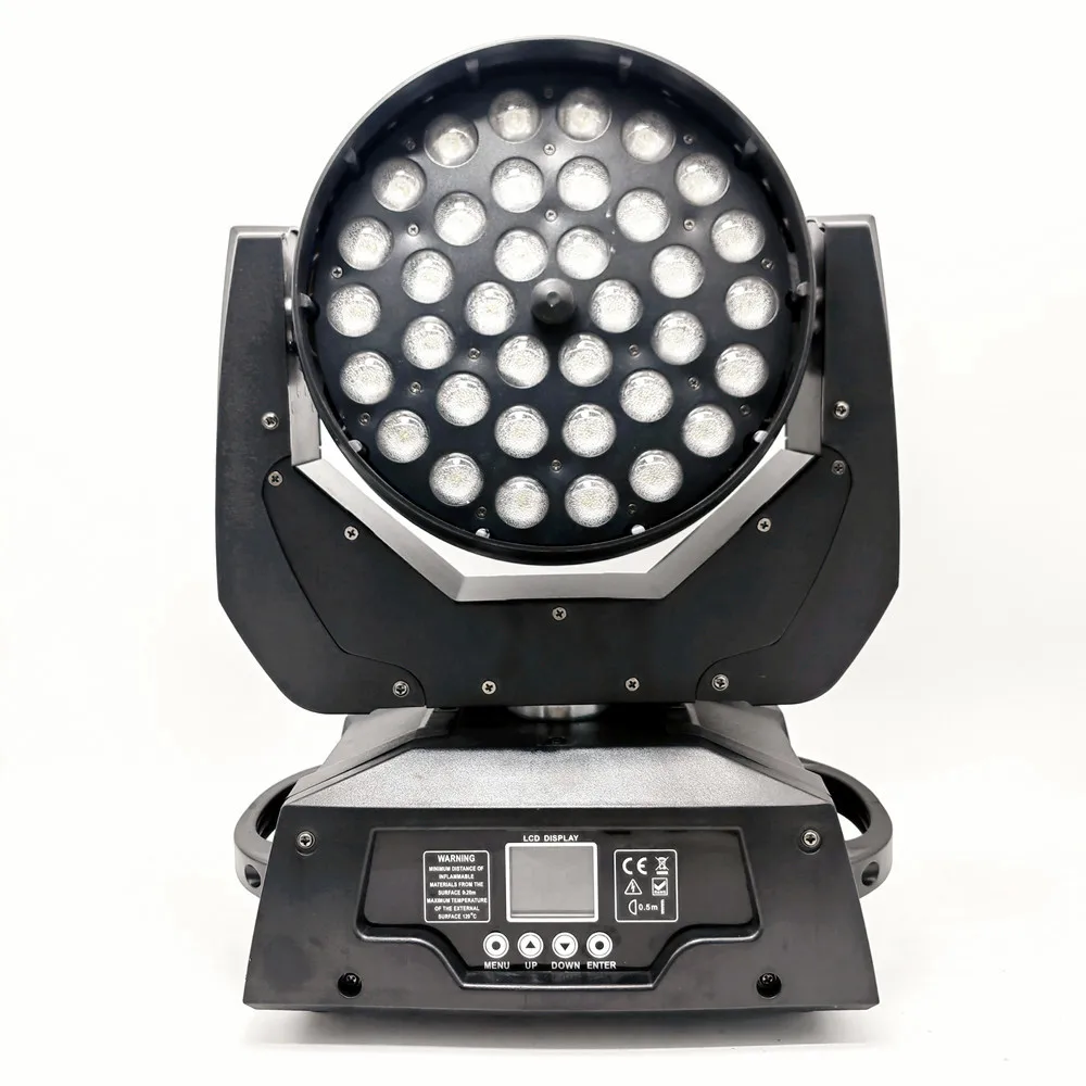 LED 36x18W RGBWA UV Beam+Wash Zoom Moving Head DJ Disco Party Bar Dance Floor Stage Effect Lighting Equipment 4