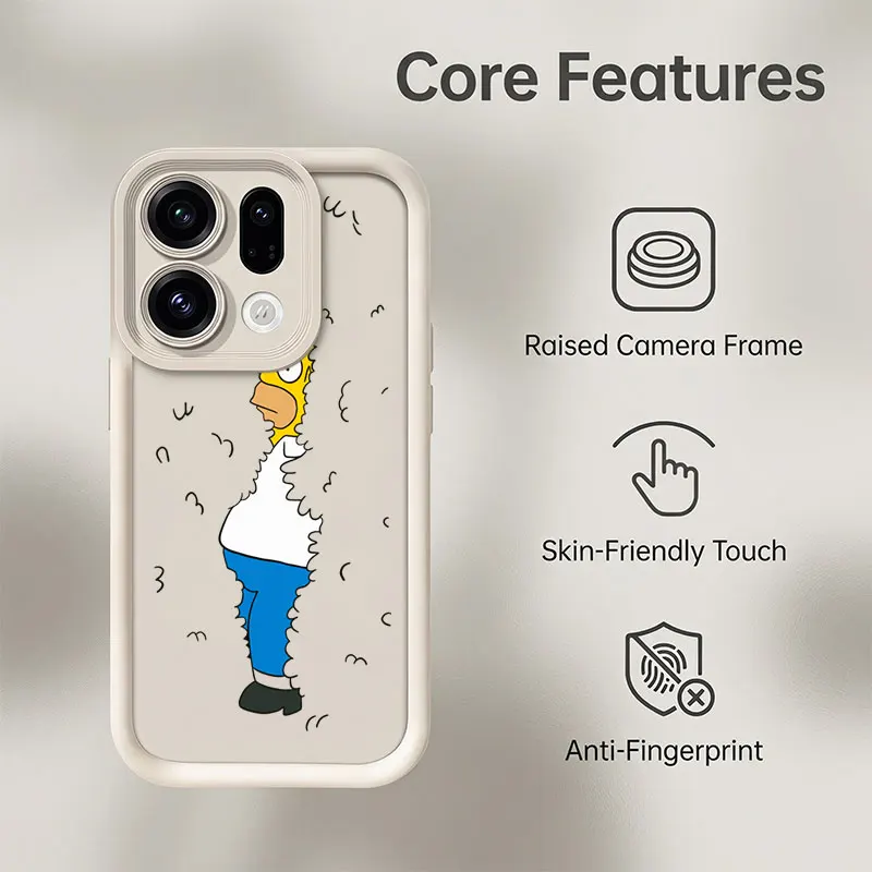 The Simpsons Cartoon Shockproof Phone Case