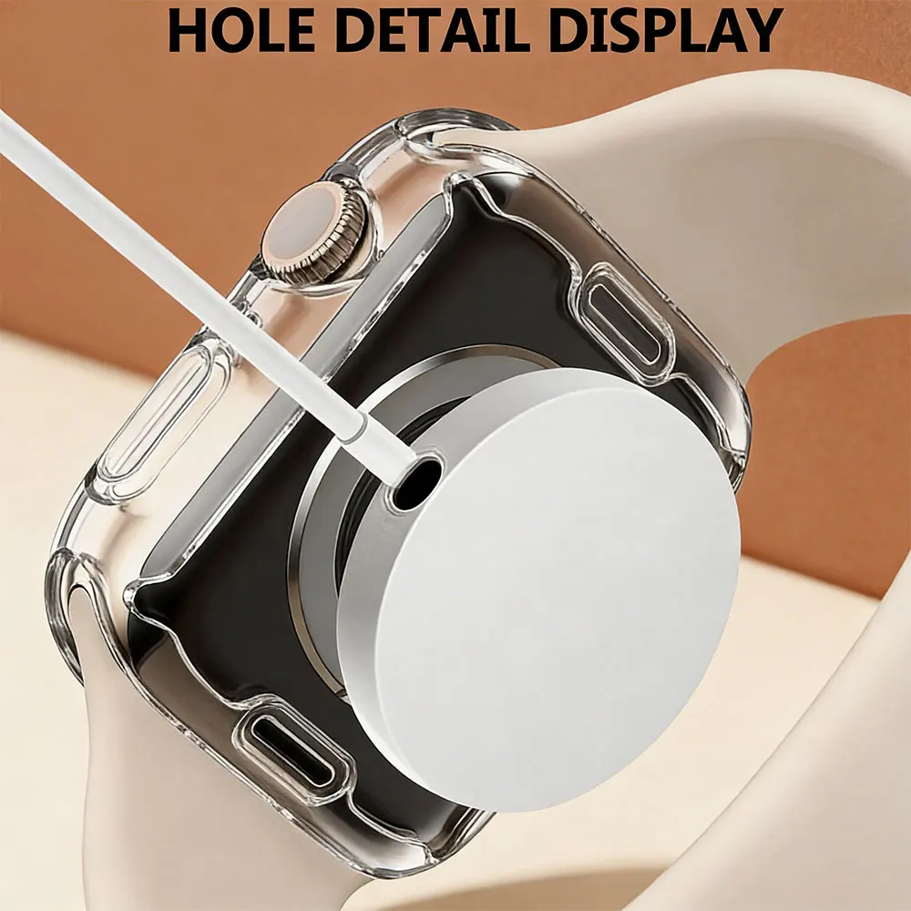 Premium Screen Protector Case for Apple Watch - Full Coverage Protective Cover