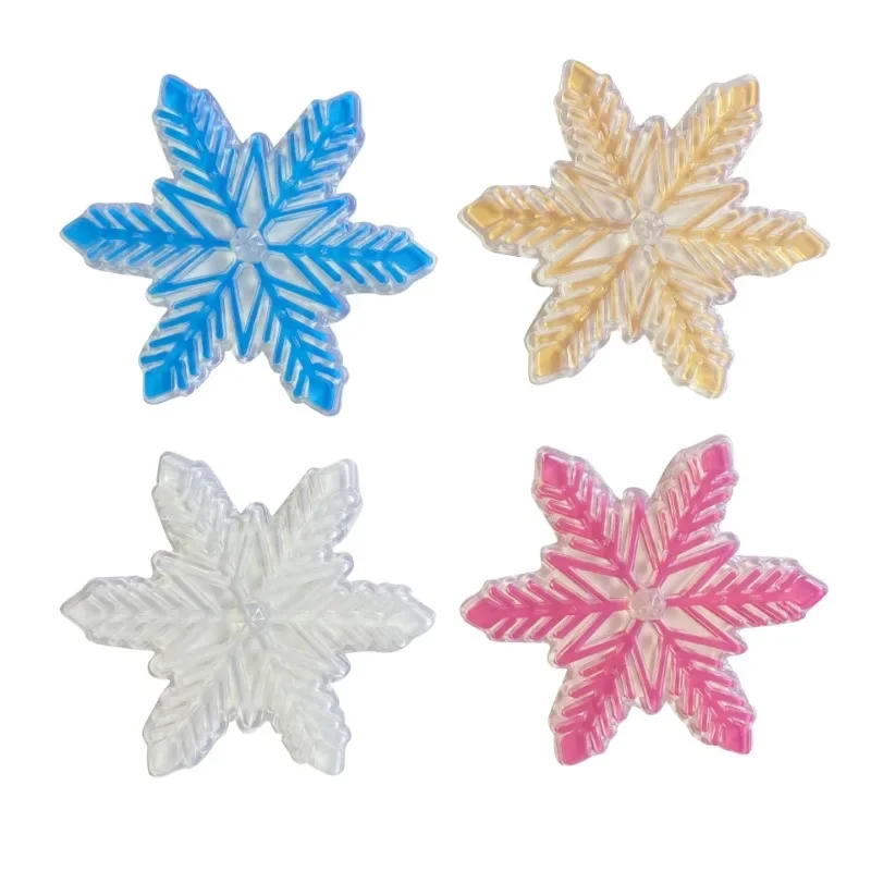 1pc Ski Board Anti Slip Sticker Outdoor Sports Widen Transparent Personal Stickers Thickening Wear Resistant Material Snowflake 5