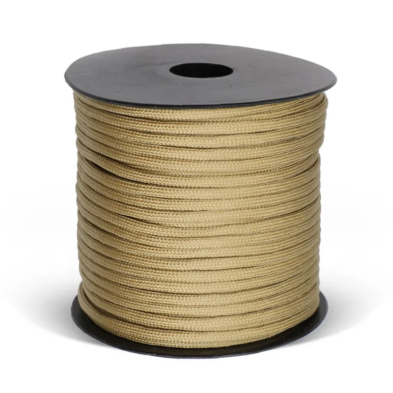 Paracord Rope Braided Paracord Paracord Accessories Outdoor Accessories 50m 9 Strand 4mm Military Paracord Tactical Parachute Cord Camping DIY Weaving Rope Outdoor Survival Equipment