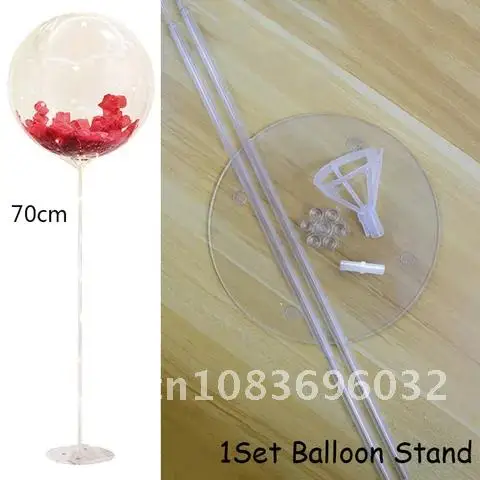 

Balloons Holder Stand Transparent Balloon Holder Wedding Balloons Kids Birthday Party Decorations Girl Party Decorations