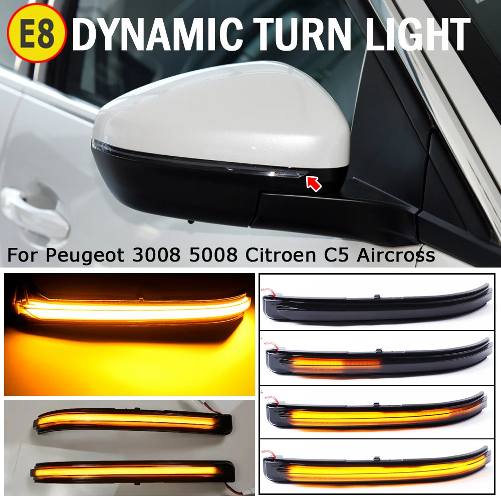 ̳ LED  õ ̵  ̷ ǥñ, Ǫ 3008 5008 II 2017 - 2021 Ʈο C5 ũν, 2 