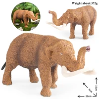 Oenux animaux sauvages africains éléphant modèle Simulation grand mammouth figurines d'action Figurine PVC jouet éducatif pour enfants cadeau 4