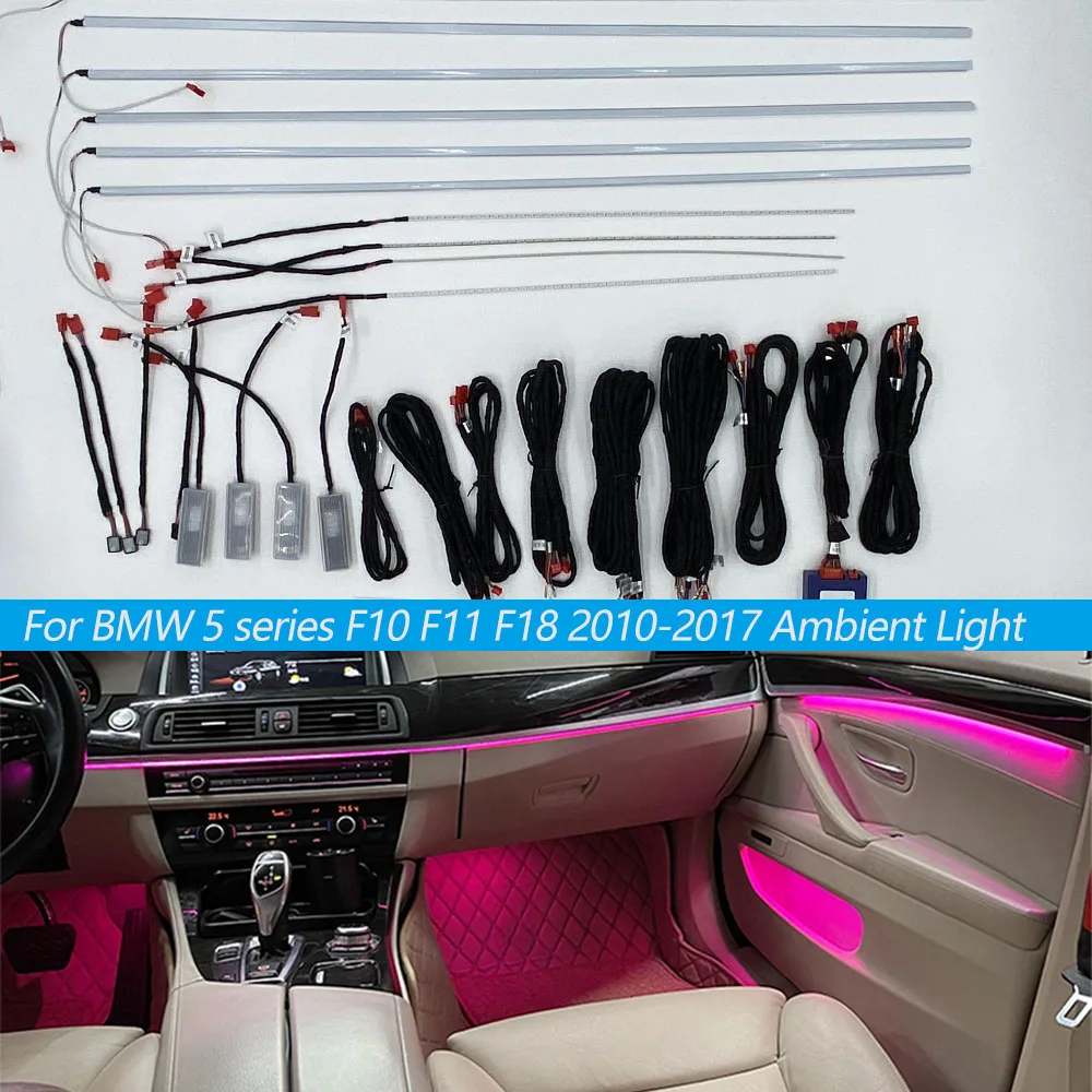CIC NBT System For BMW 5 series F10 F11 F18 2010 2017 Ambient Light