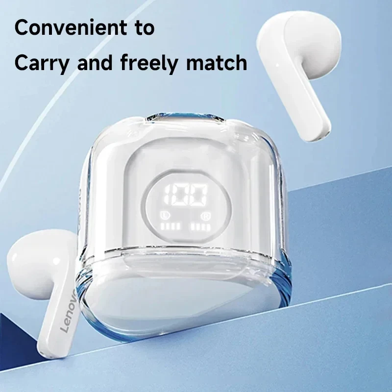 XT65 TWS Wireless Earphone Touch Control Noise Reduction Bluetooth5.3 Headphone Bass Long Standby Earbud With Mic forAndroid IOS 5