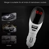 New Car Air Purifier 12V Dual USB+Type C Port Fast Charger Anion Lonic Purifiers Oxygen Bar Ionizer Freshener Vehicle Accessory 1