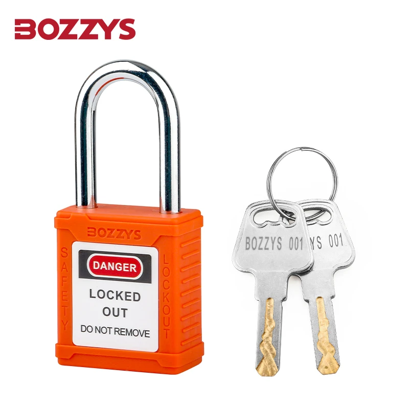 38mm Nylon Lockout Tagout Padlock – Dust-Proof Loto Safety Lock With 2 Keys For Energy Isolation & Lockout Tagout Stations - View #8