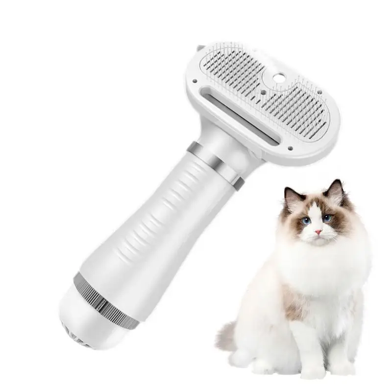 

Щетка Паровая для домашних питомцев, многофункциональная Паровая щетка 6 в 1 для груминга собак и кошек с 3-скоростной регулировкой
