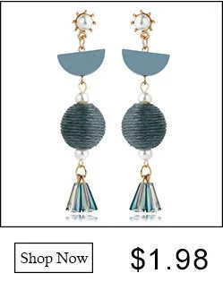 Meyfflin Frauen Kristall Ohrringe für Frauen Boucle D'oreille Schmuck Böhmischen Stud Ohrring Set Grün Tröpfchen Brincos 5 Pairs – Detail 10