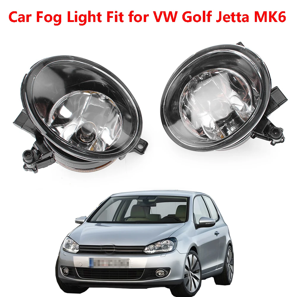1CarLRFogLightsHeadlightFrontBumperFogLamp5K0941699ForVW