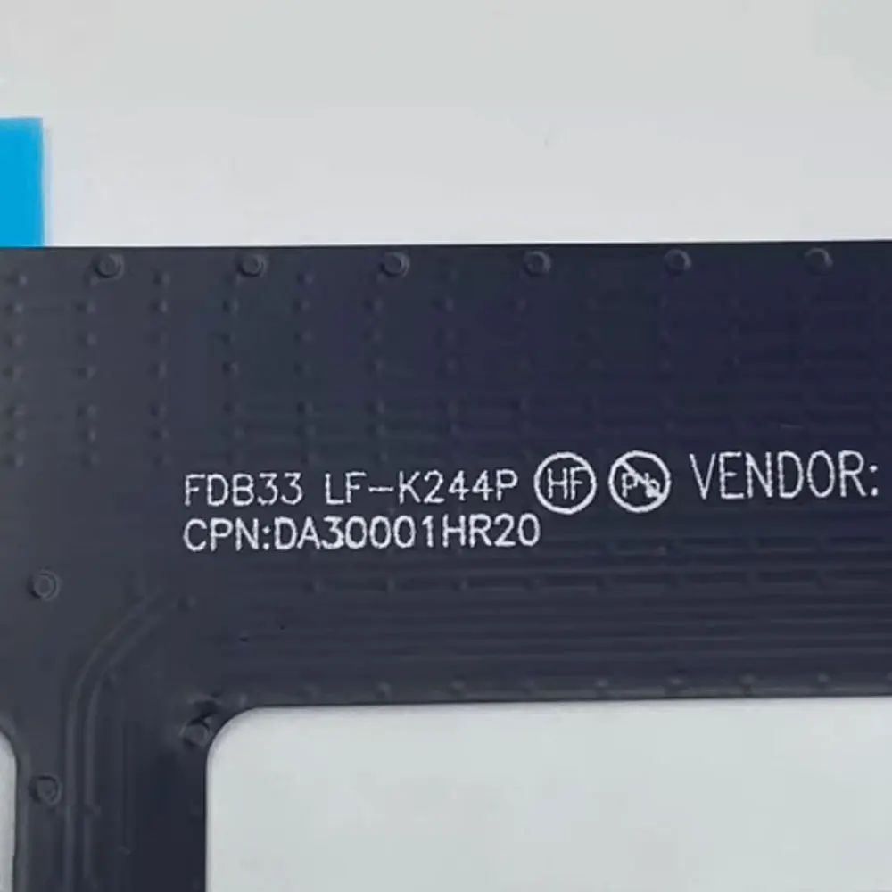 LCD LED 디스플레이 리본 플렉스 케이블, 델 래티튜드 7320 E7320 분리형 노트북 비디오 스크린, DA30001HR20 0R86FC LF-K244P, 2-in-1
