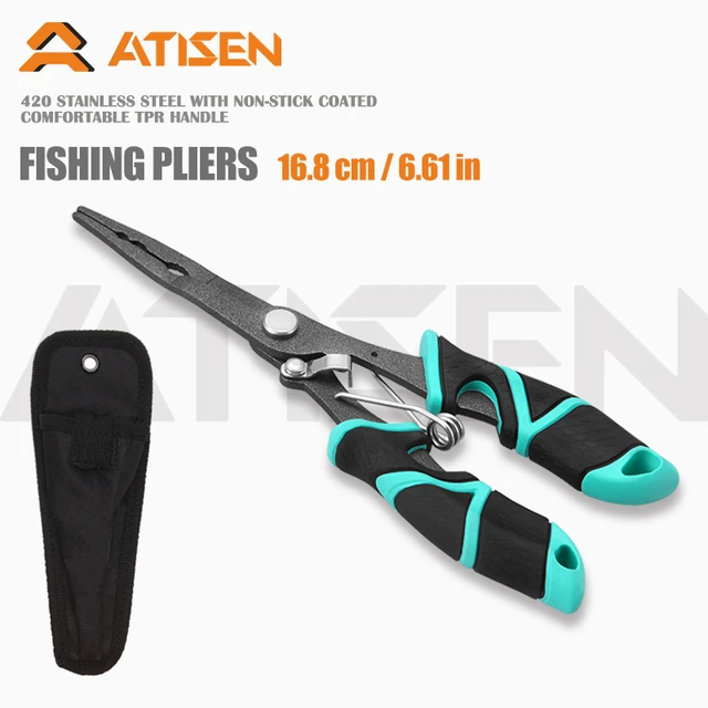 Fishing Tongs Hook Remover Stainless Steel Long Nose Fishing tongs