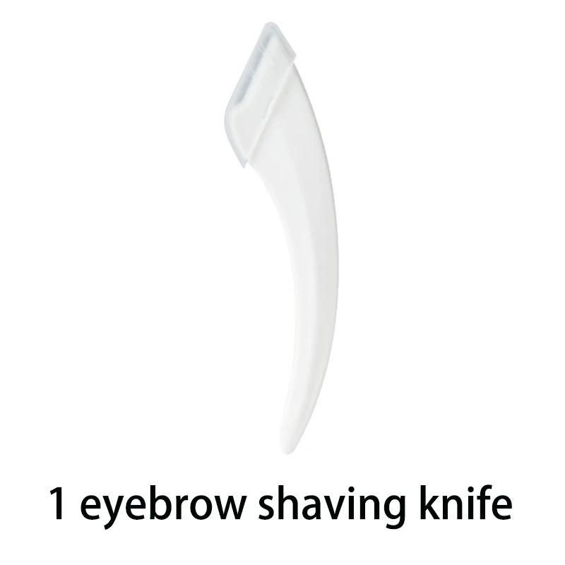Eyebrow knife white