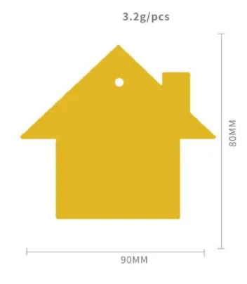 12PCS house