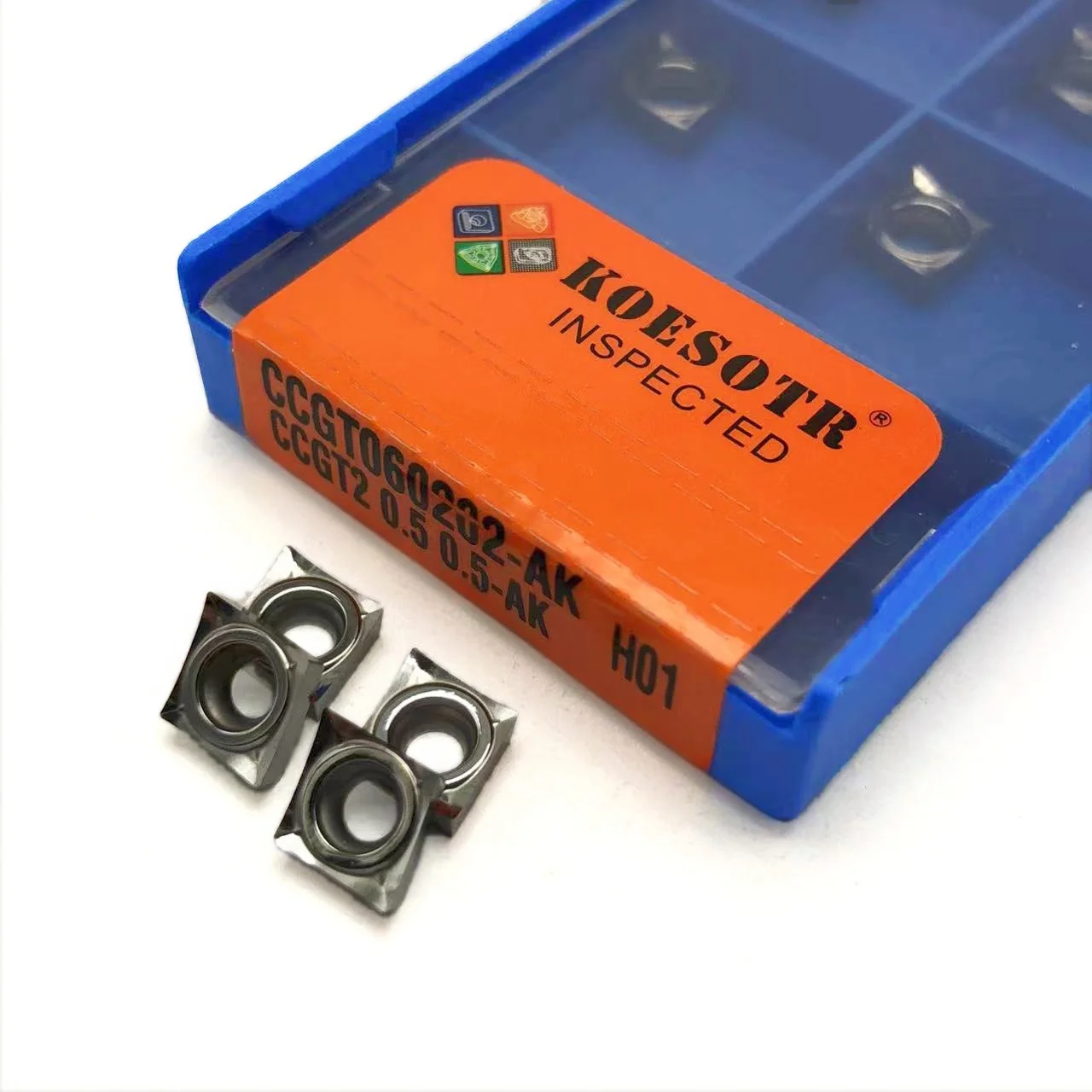 CCGT060204 08 AK H01 10개 알루미늄 절삭 블레이드 CCGT 060204 절삭 공구 터닝 공구 인서트 CNC 공구 AL +TIN 합금 목재용