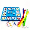 Fruit Suction Board Game for Kids Interactive Parent-Child Party Game Educational Puzzle Toy Reaction Training Mixed Color Gift 4