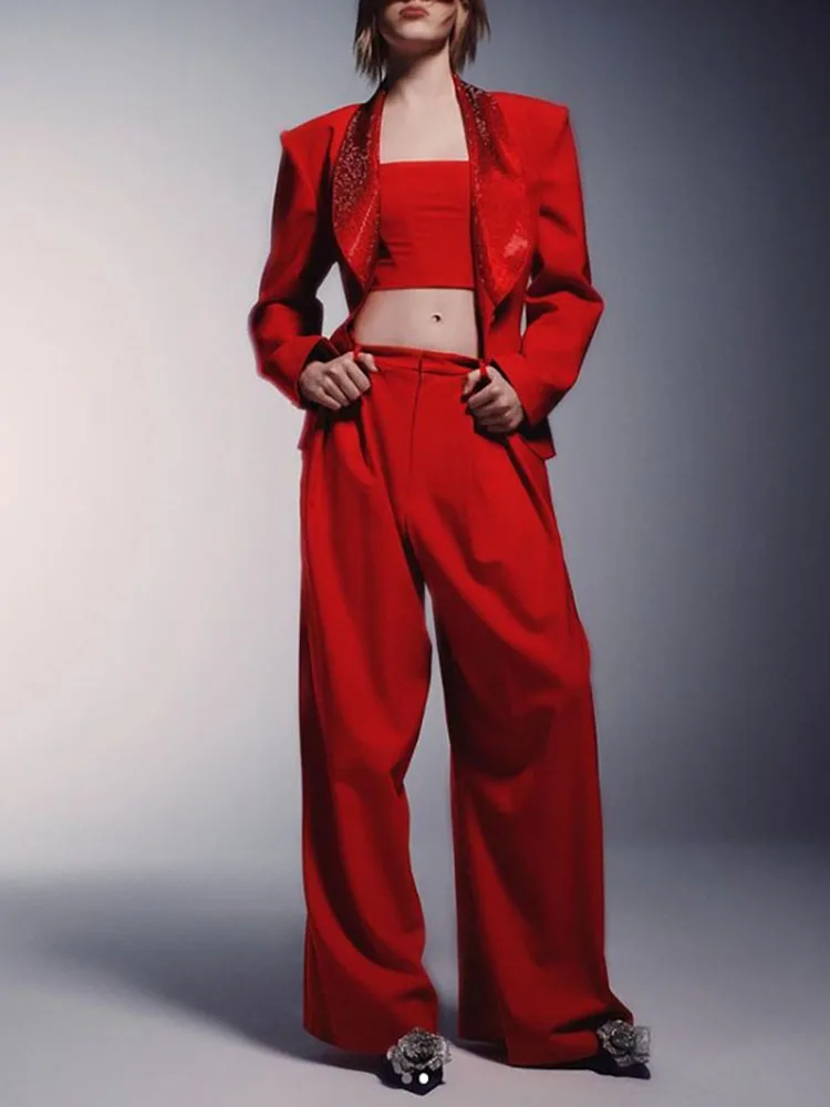 

y2k autumn and winter solid color lapel hot drill long sleeve blazer for women2023korean fashion Slim and thin dresses for prom