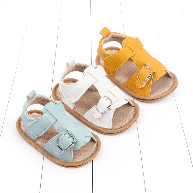 Baby Summer Sandal for Toddler 0-1 Years Casual Anti-slip Soft PU Casual Walikng Shoes Outdoor Summer Shoes D2796 kids shoes kids sandals baby sandals sandals and clogs