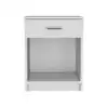 Pictor Nightstand with Drawer, Shelf, Superior Top 2