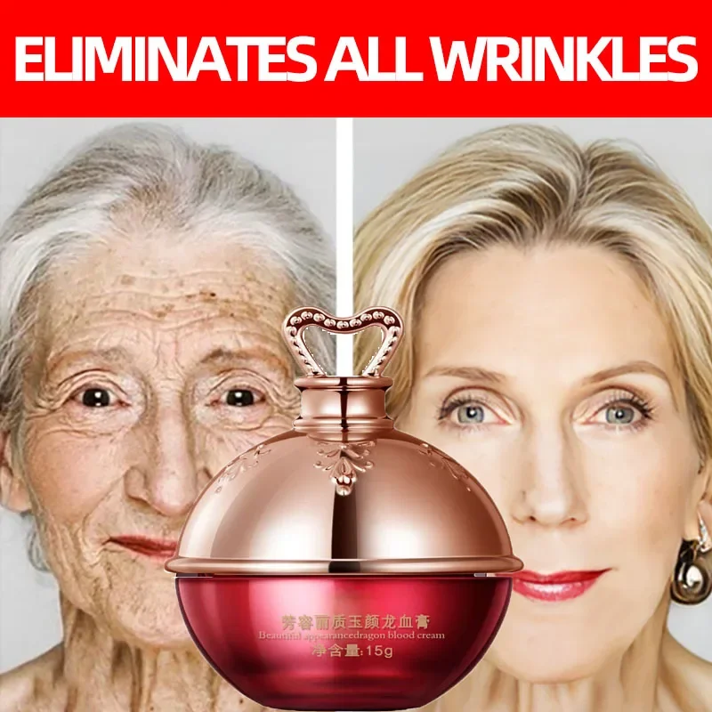 

Wrinkle Remove Dragon Blood Face Cream Whitening Moisturizing Repair Product Anti-aging Lifting Firming Nourish Beauty Skin Care