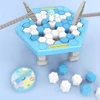 Save the penguin ice-breaking toys puzzle ice block intelligence building blocks children brain table parent-child small game in 4