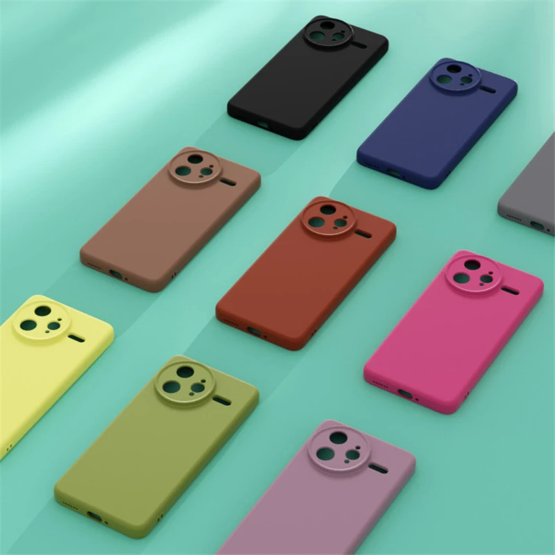 Premium Liquid Silicone Magnetic Wireless Charging Case - Shockproof Soft Cover
