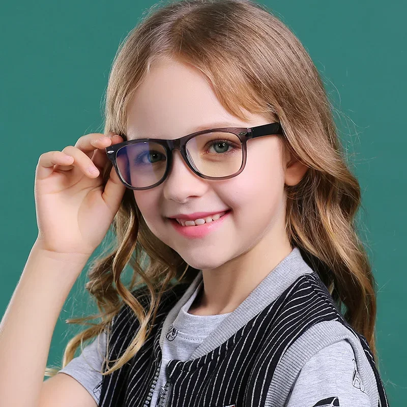 Anti blue Light Kids Glasses TR90 Children Optical Frame Eyeware