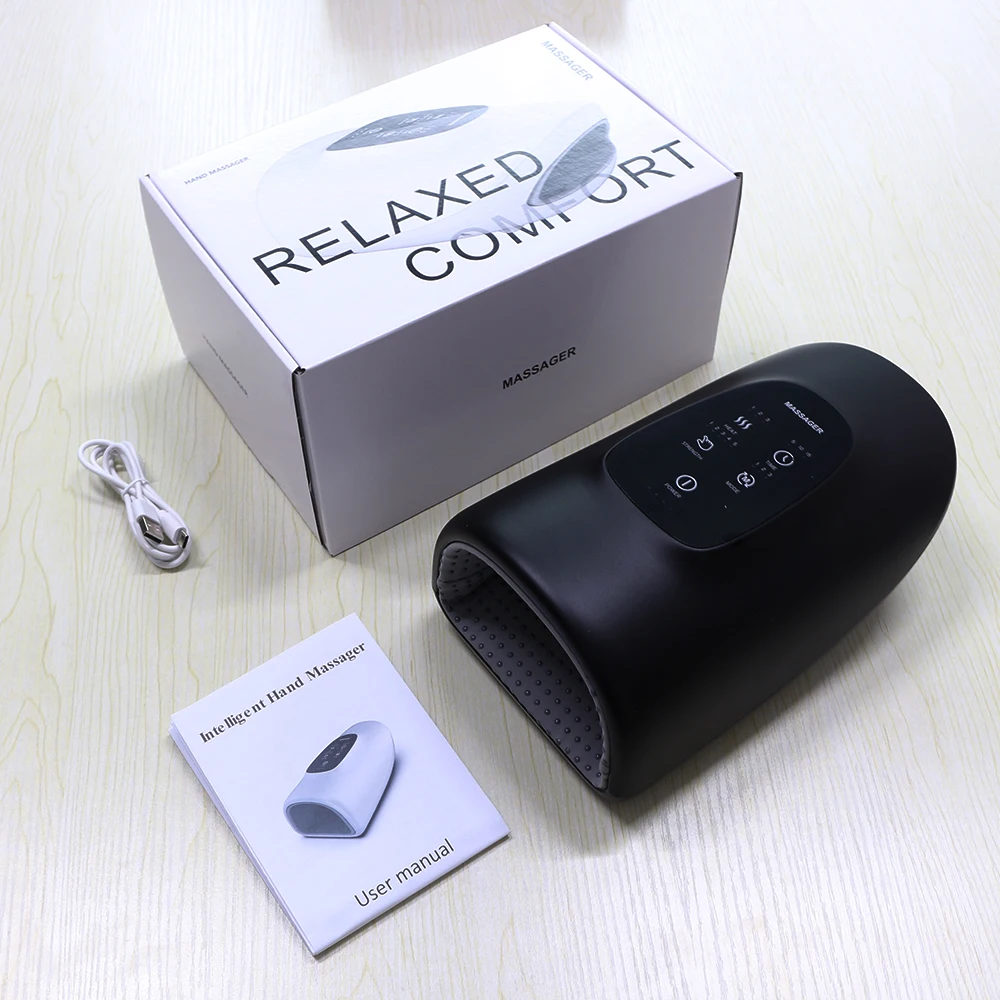 مدلك يدوي كهربائي 3 أوضاع وسادة هوائية مدلك ضغط سا...