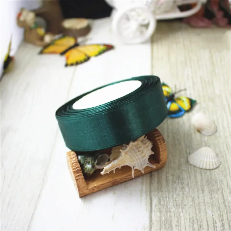 Luxurious Silk Satin Ribbons for Crafts, Gift Wrapping, and Decorative Elegance - 22 Meters