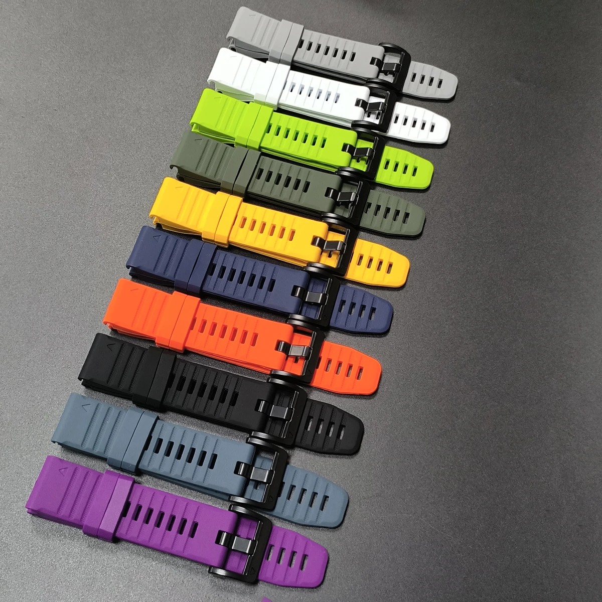Premium Silicone Outdoor Sport Bracelet - QuickFit 22/26mm Band