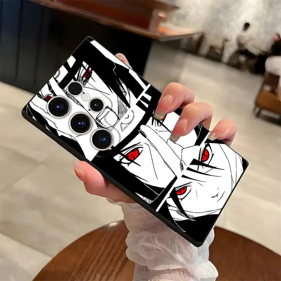 Cool Anime Sasukes N-arutos Soft Phone Cover Case